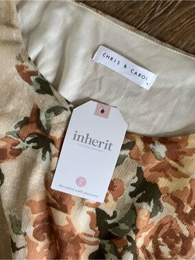 NWT inherit company floral dress